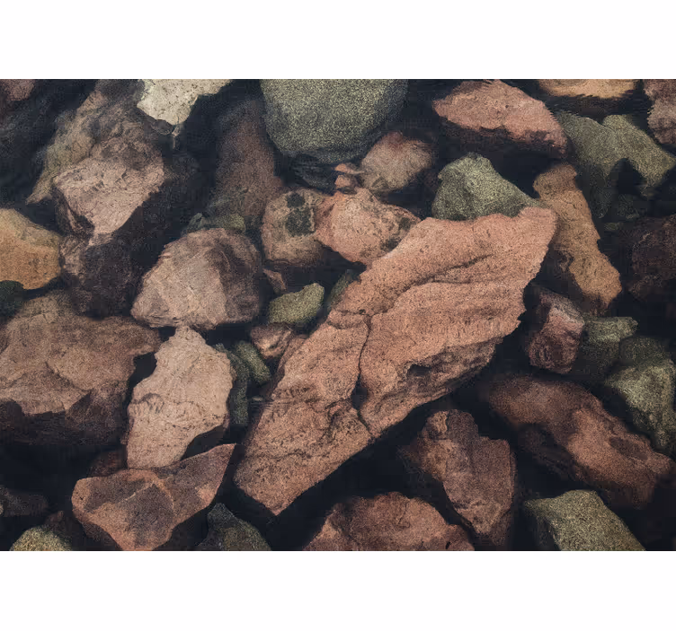Fototapeter sten rocky texturmönster - Tenstickers