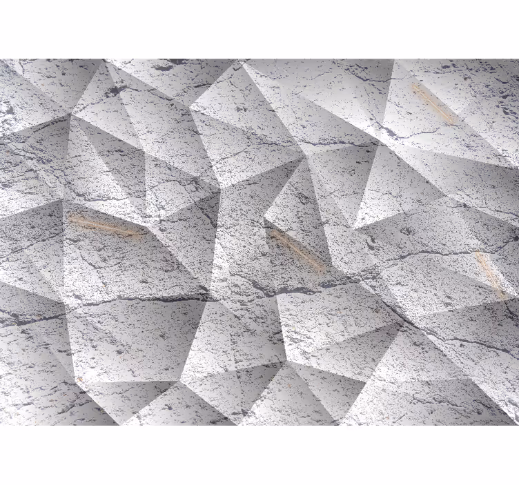 Fototapeter textur och mönster geometrisk stenstil - Tenstickers
