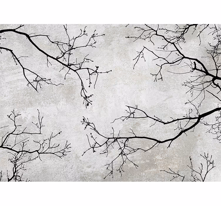 Gren silhuett design Fototapeter Natur - Tenstickers