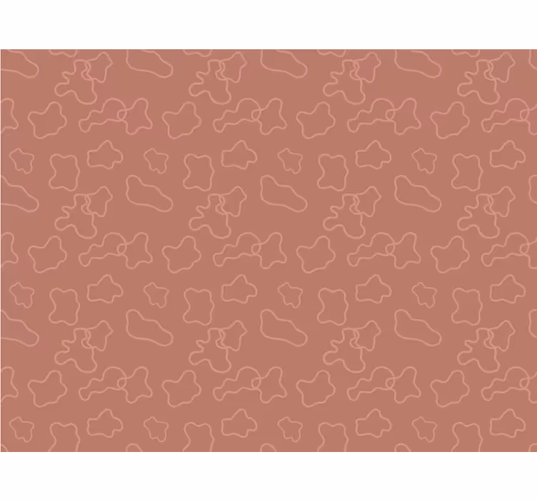 Terrakotta vita cercles abstrakta fototapeter - Tenstickers