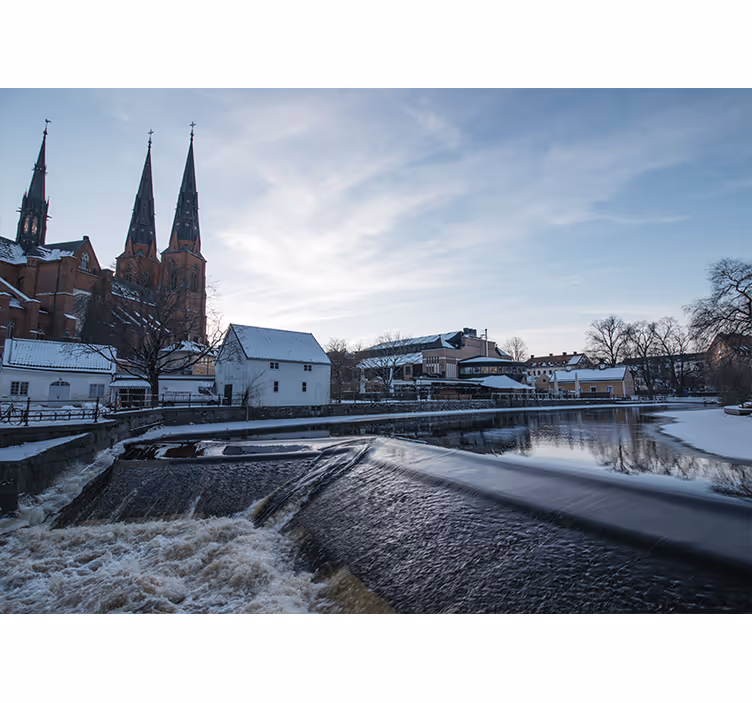 Uppsala stor fototapet - Tenstickers