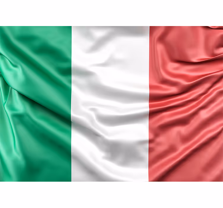 Italienska flaggan Fototapeter Övriga städer och länder - Tenstickers