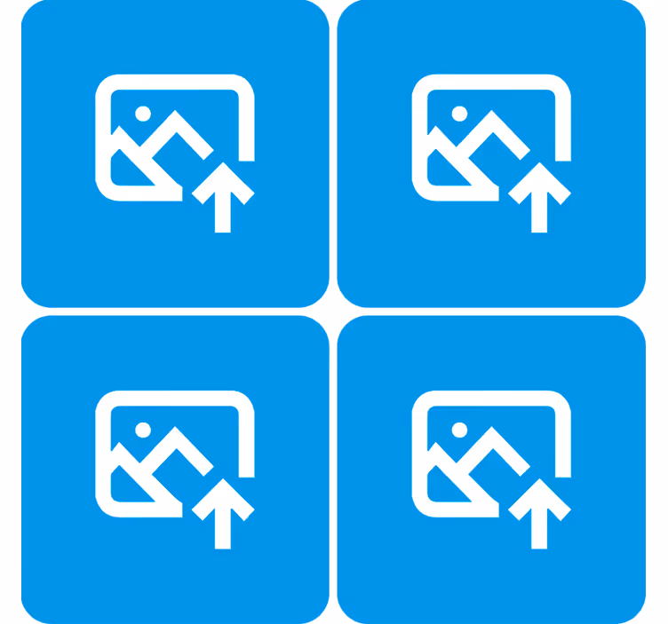 Personlig familjebanaglasunderlägg - Tenstickers