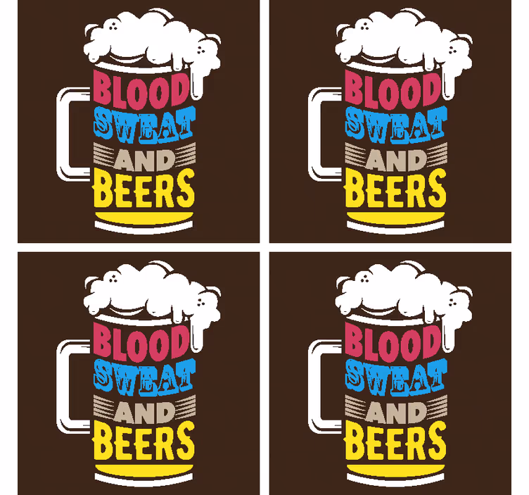 Blod-, svett- och ölmatta - Tenstickers