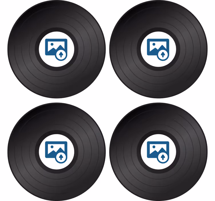 Skiva med personliga fotograferingsglasunderlägg - Tenstickers