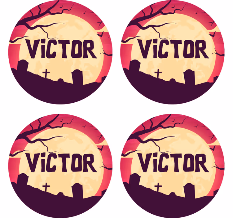 Personlig halloween-dalbana - Tenstickers