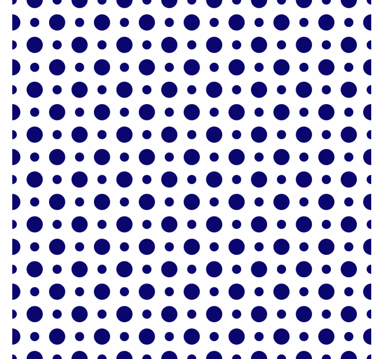 Glasunderlägg med djärvt prickmönster - Tenstickers