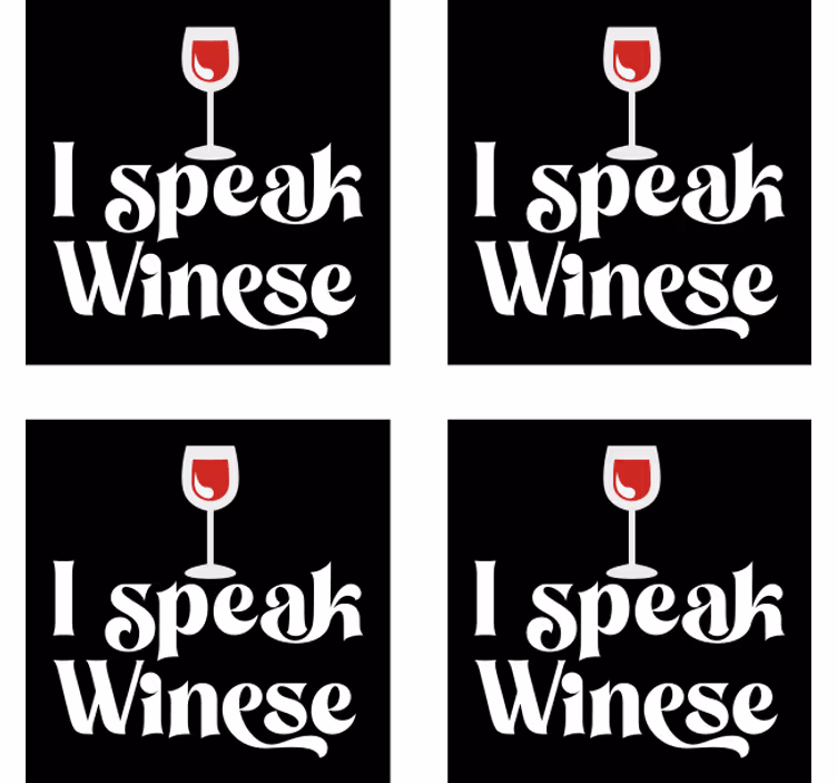 Jag talar winese textunderlägg - Tenstickers