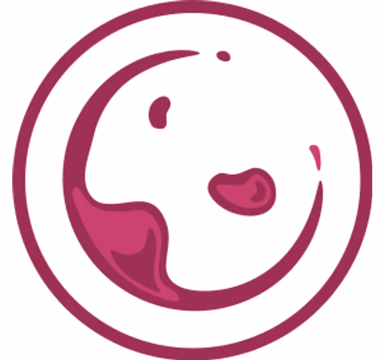 Glasunderlägg öl lekfull vinstänk - Tenstickers