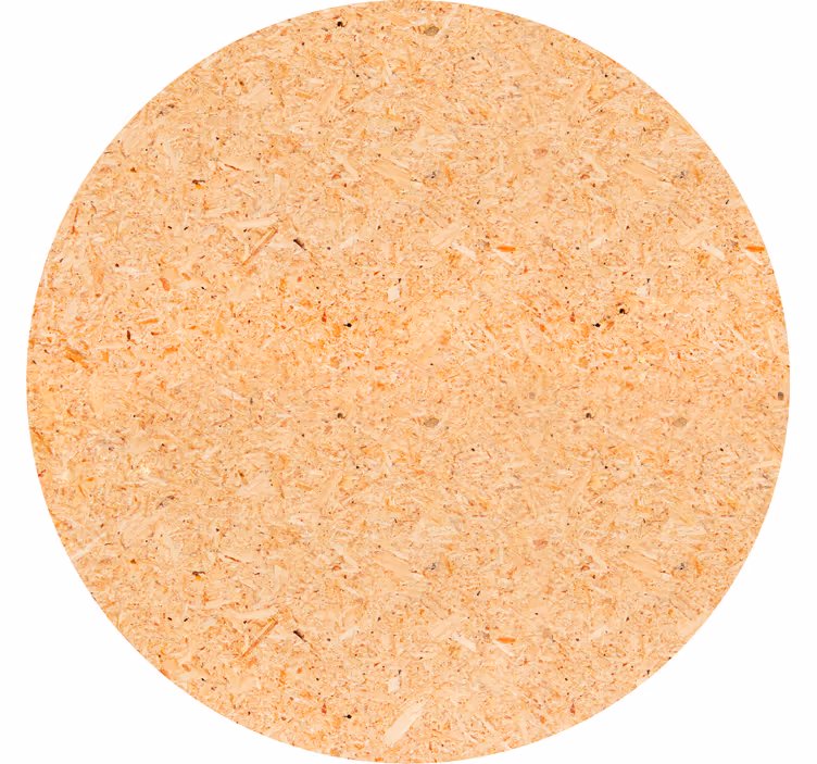Runda naturmaterial glasunderlägg - Tenstickers