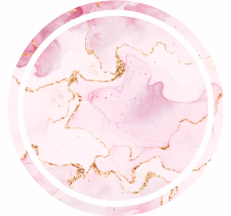 Glasunderlägg i mjuk marmor rosa design - Tenstickers
