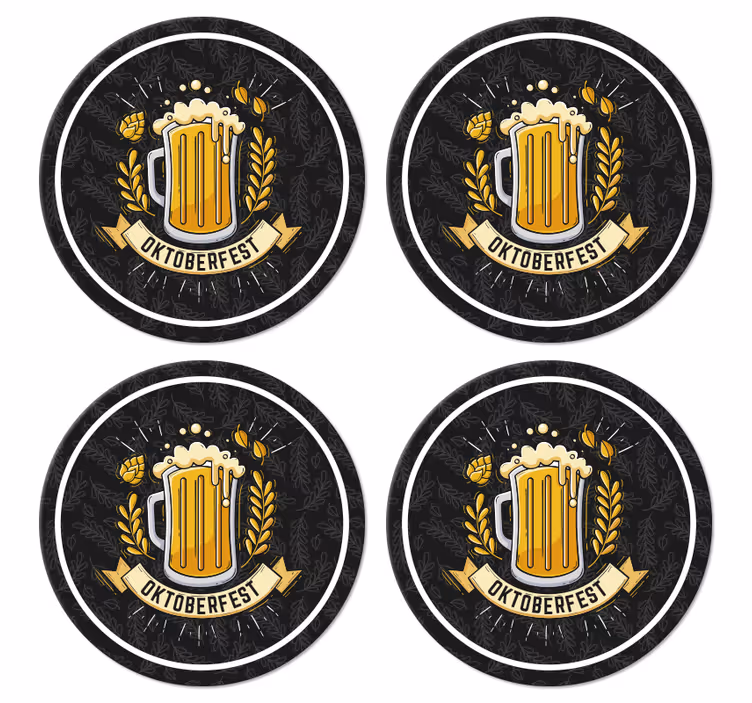 ölfest oktoberfest ölmattor - Tenstickers