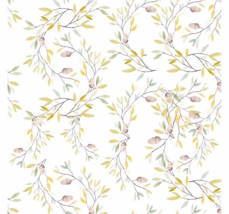 Glasunderlägg blomsterklättermönster - Tenstickers