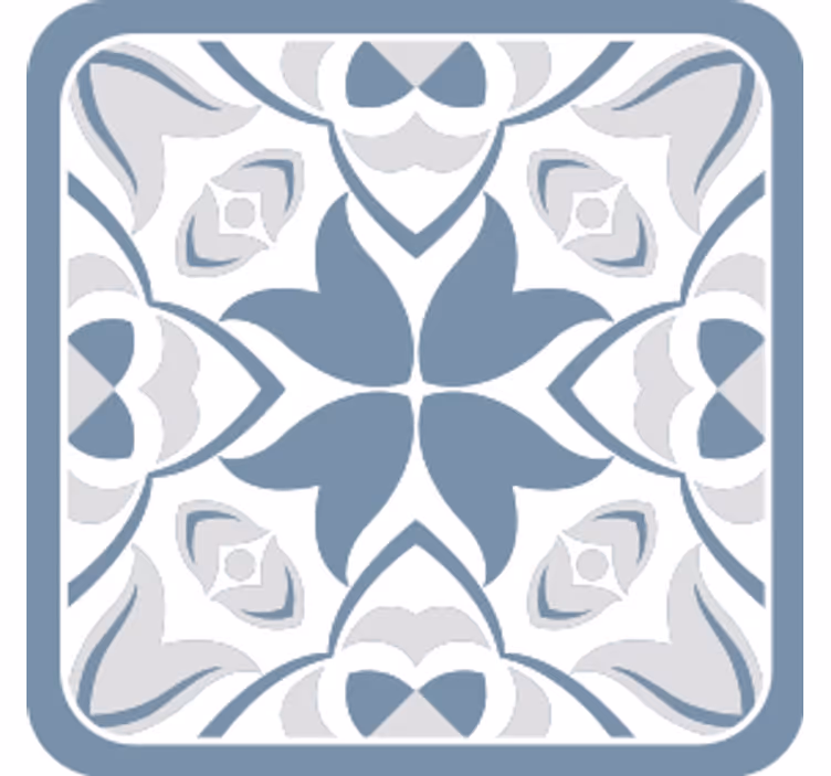 Glasunderlägg elegant blomsterkoncept - Tenstickers