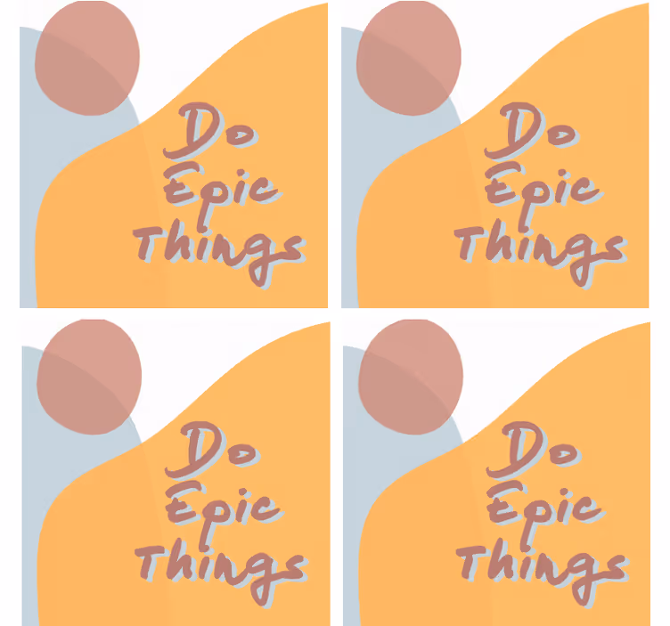 Glasunderlägg fraser med inspirerande budskap - Tenstickers