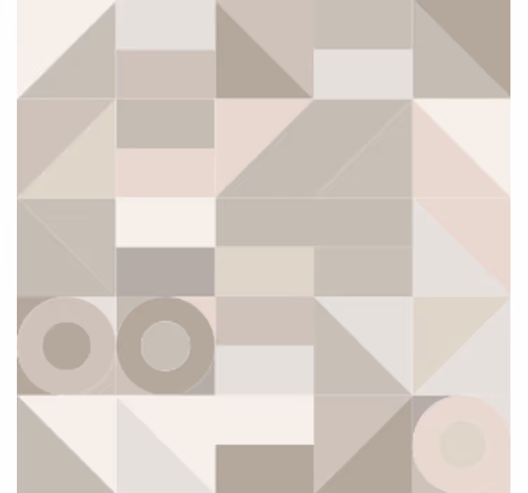 Glasunderlägg geometriska neutrala mönster - Tenstickers