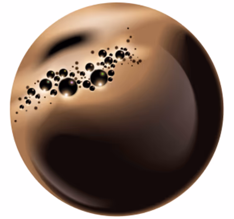 Kaffe Glasunderlägg övriga - Tenstickers