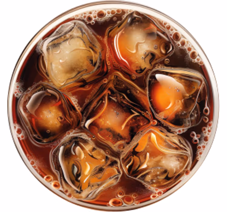 Cola dryck Glasunderlägg övriga - Tenstickers
