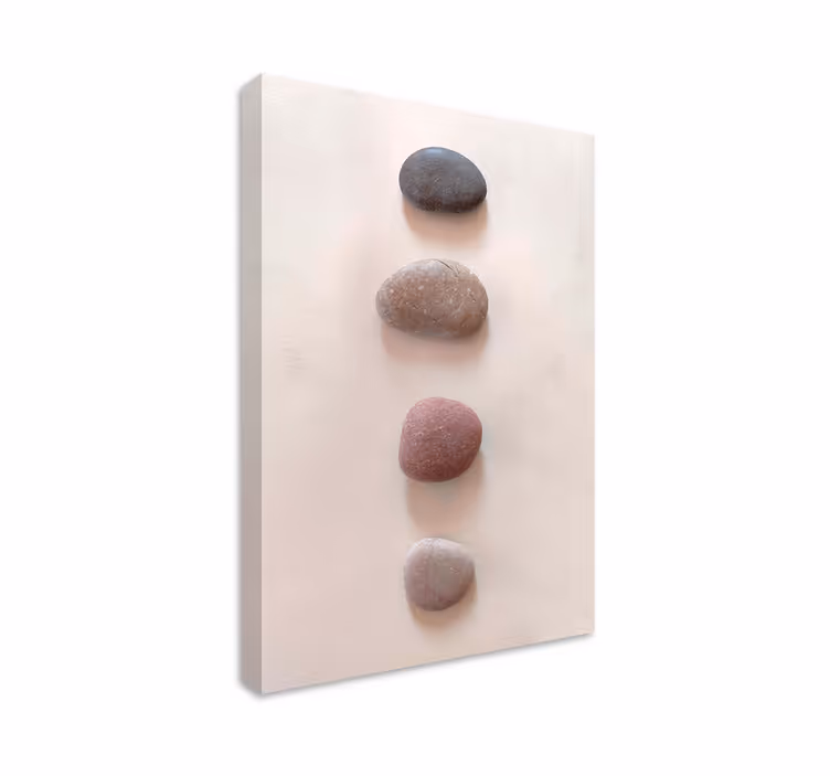 Kanvas zen strandstenar - Tenstickers
