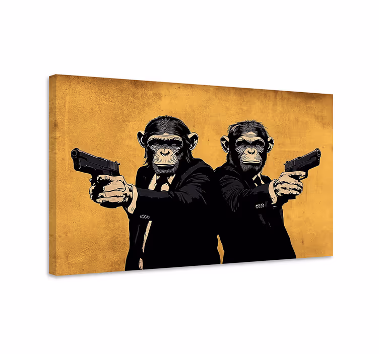 Pulp fiction Kanvas konst - Tenstickers