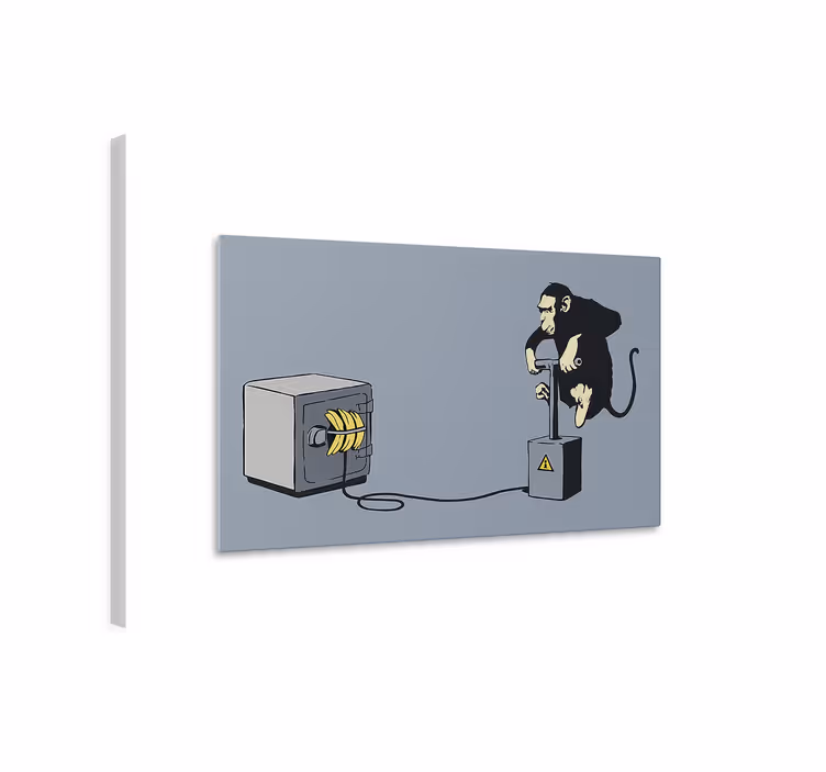 Apa-detonator Kanvas konst - Tenstickers