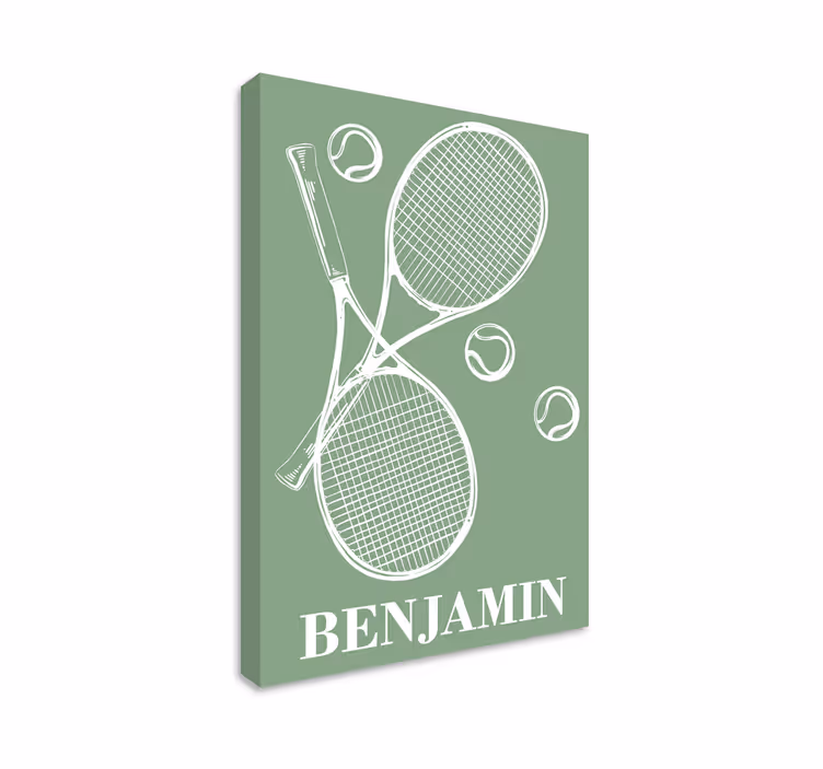 Personlig tennisduk - Tenstickers