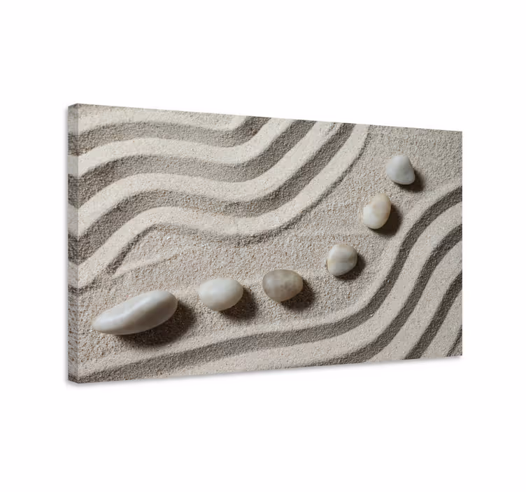 Meditation zen canvas canvas tavla - Tenstickers