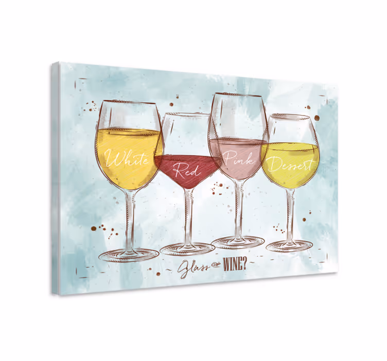 Rustico vino rustikcanvas tavla konst - Tenstickers