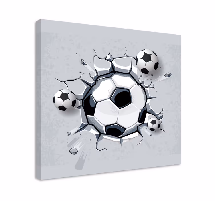 Fototryck för fotbollar 3d - Tenstickers