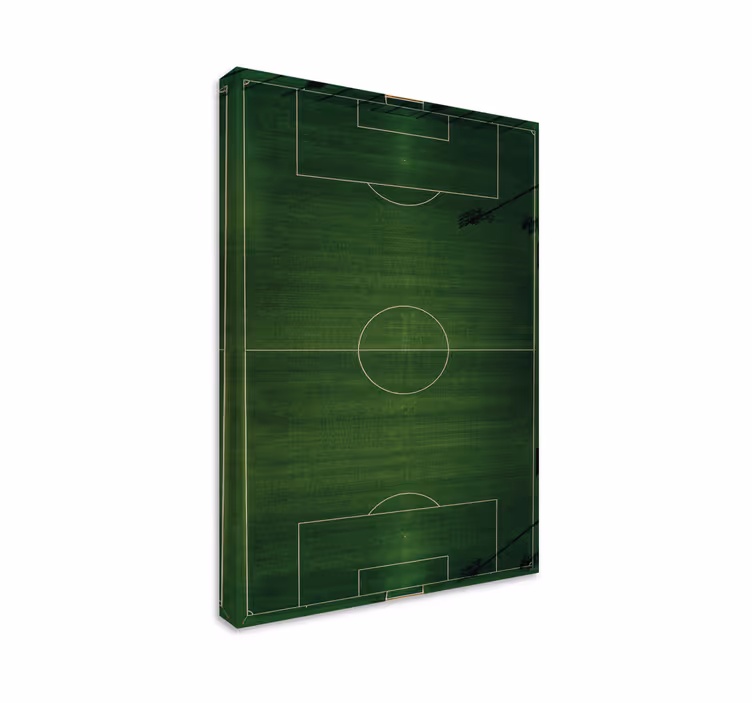 Enkla fotbollsplan hemtryck - Tenstickers