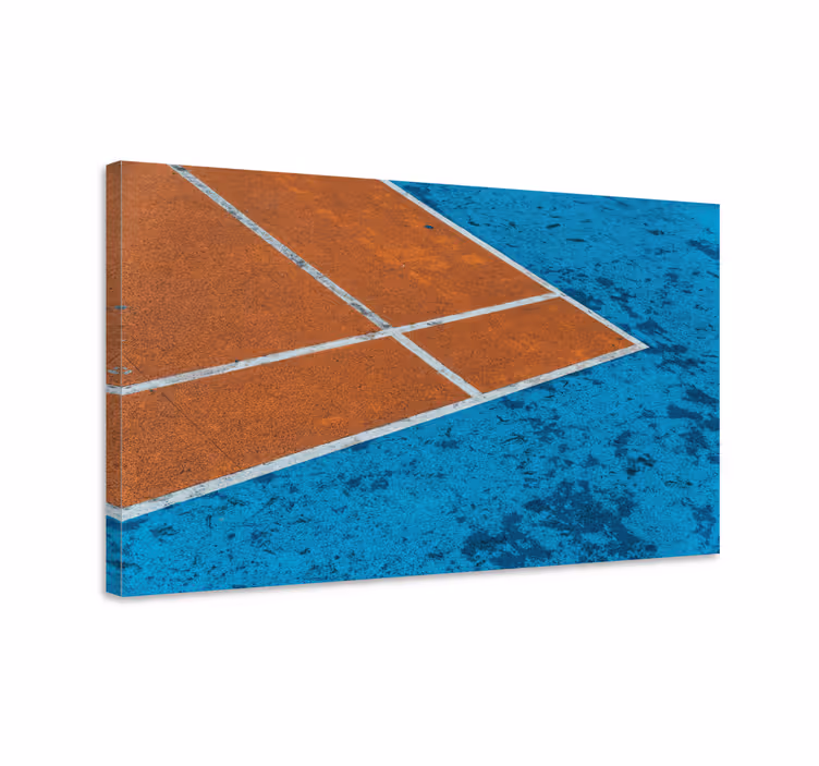 Kanvas sport tennisbanemarkeringslinjer - Tenstickers