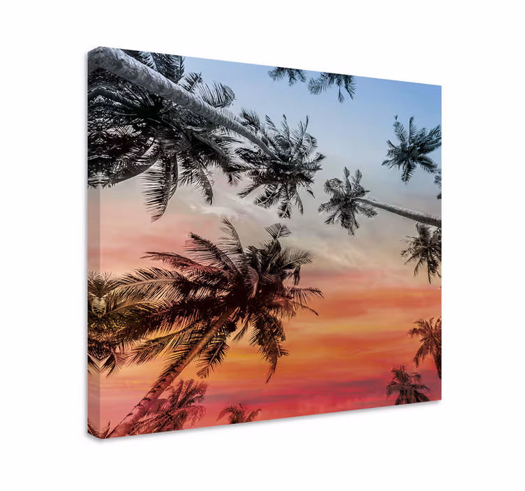 Original palmtrasa för vardagsrum - Tenstickers