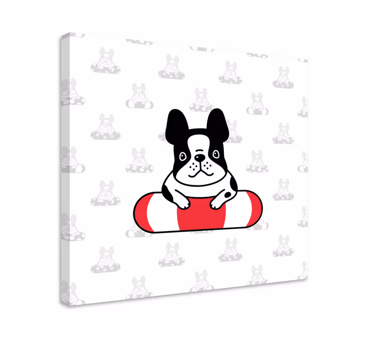 Kavas hundar söt fransk bulldogg - Tenstickers