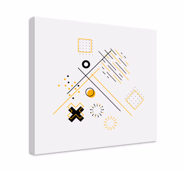 Koncentriska cirklar kontor väggtryck - Tenstickers