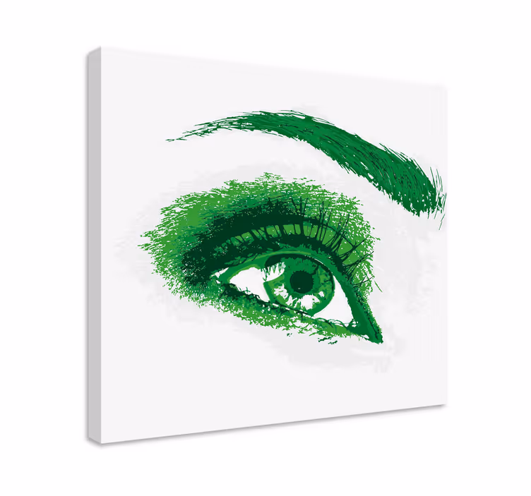 Modern oljemålning öga moderncanvas tavla - Tenstickers