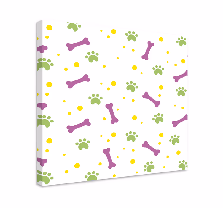 Kavas hundar livliga tassavtryck - Tenstickers