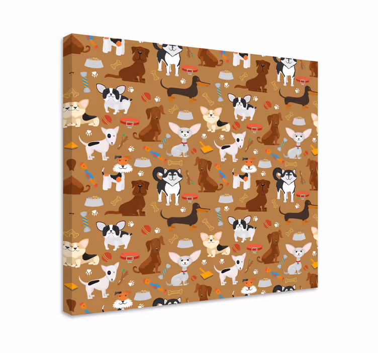 Bruna valpar Kavas hundar - Tenstickers