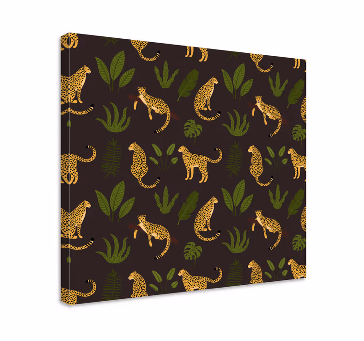 Kavas hundar leoparder och löv - Tenstickers
