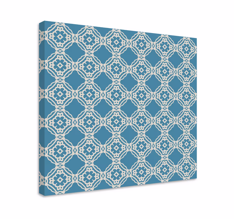Modern kanvas geometrisk mönsterdesign - Tenstickers