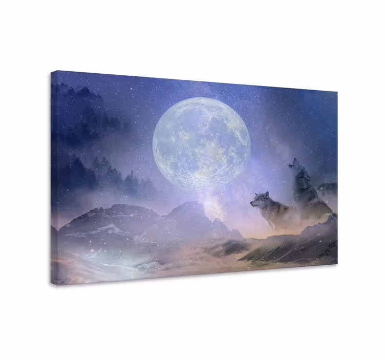 Kavas hundar mystiska vargar som ylar - Tenstickers