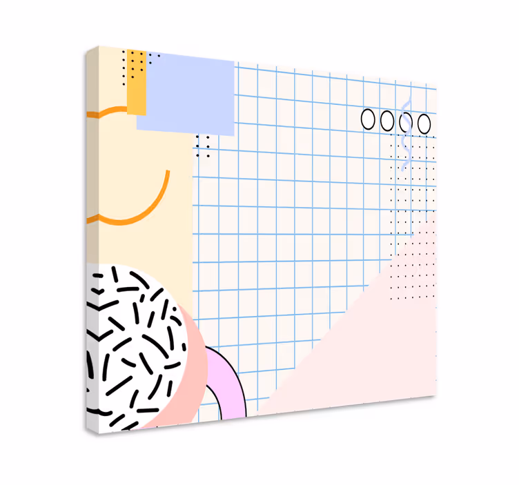 Modern kanvas former och mönster - Tenstickers