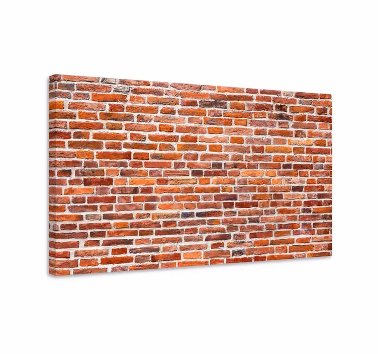 Klassisk tegel "industriell stil" canvas - Tenstickers