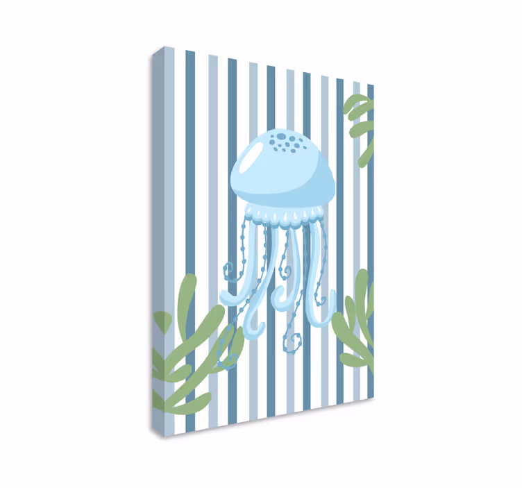 Modern kanvas stilren manetdesign - Tenstickers