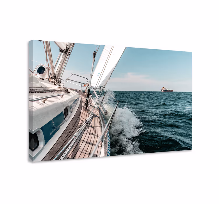 Kanvas sjöfart segelyachtäventyr - Tenstickers