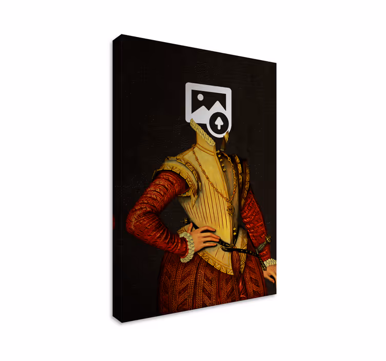 Aristokrat hund canvastavlor - Tenstickers