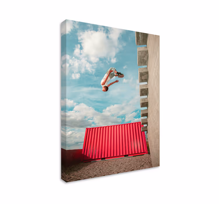 Parkour affisch tryck design - Tenstickers