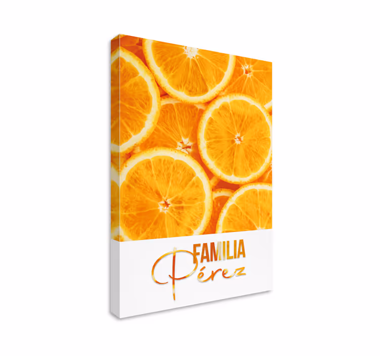 Naranja Kanvas frukter - Tenstickers