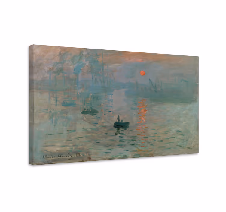 Impression Sunrise kanvastavle - Tenstickers
