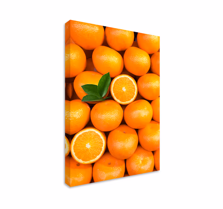 Apelsiner Kanvas frukter - Tenstickers