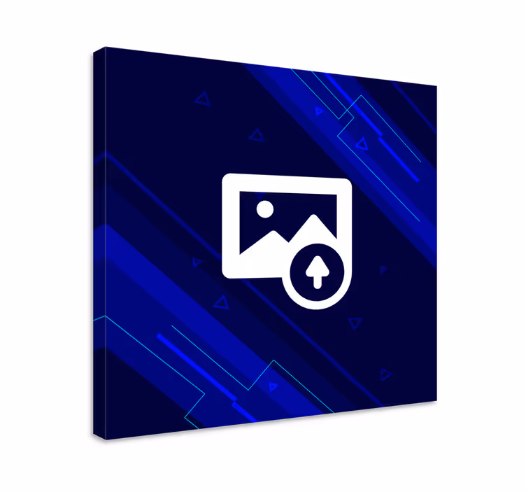 Din e-sport videospel canvas tavla - Tenstickers
